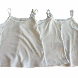 Zara girls white undershirts